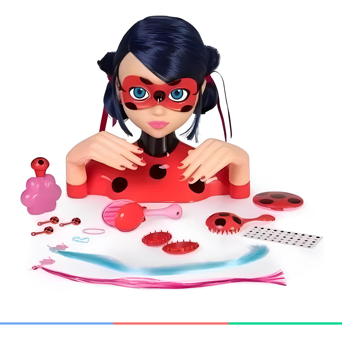 Boneca Busto Miraculous Ladybug Deluxe Multikids - Br1579