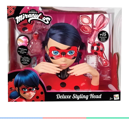 Boneca Busto Miraculous Ladybug Deluxe Multikids - Br1579