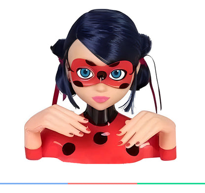 Boneca Busto Miraculous Ladybug Deluxe Multikids - Br1579