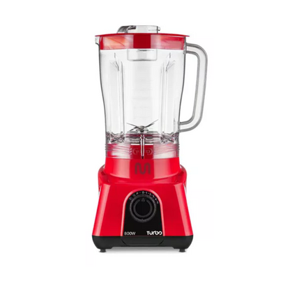 Liquidificador Turbo 2,6l 5 Vel. 800w 127v Multi Vermelho