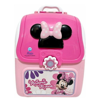 Mochila 2 X1 Kit Play Set Minnie Medico Multikids Acessorios