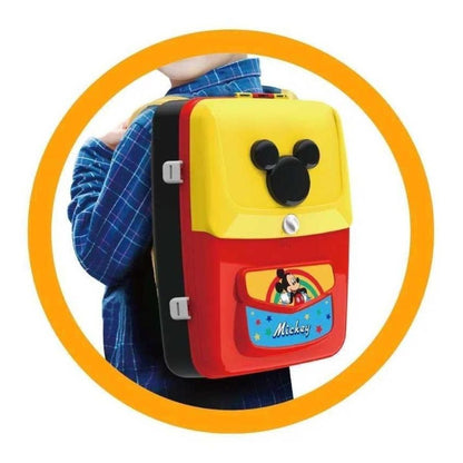 Mochila de Atividades Mickey com Acessórios 2 em 1 Multikids