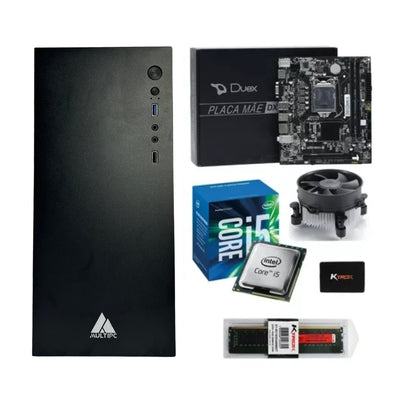 Pc Computador I5 6400 8GB DDR4 240 SSD 6°Geração Win10 Pro