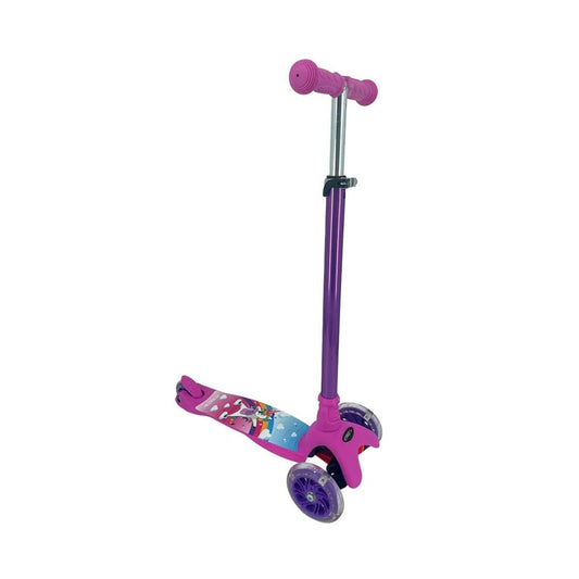 Patinete Infantil 3 Rodas LED Unicórnio New Atrio Colorido