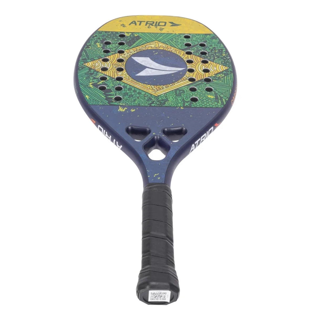 Raquete Beach Tennis Profissional 3D Fibras de Carbono Eva