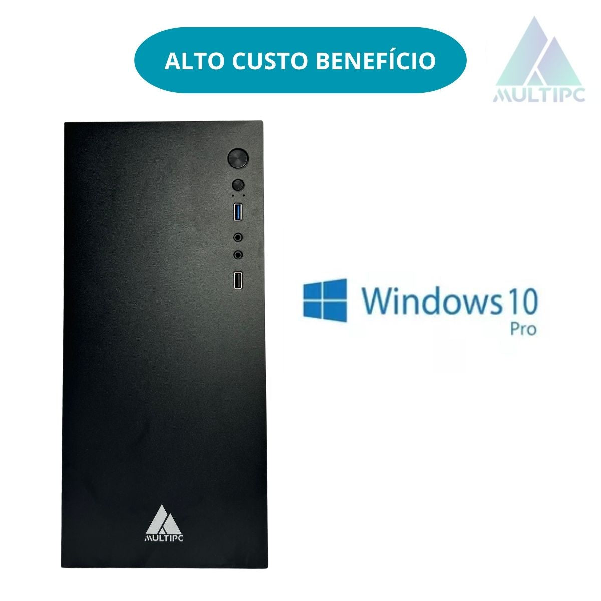 Pc Computador MultiPc Intel I5 4GB DDR 3 RAM 120SSD Win10Pro