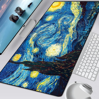 Mousepad Gamer Van Gogh Ceu Estrelado 700x350x3mm Speed Gr.