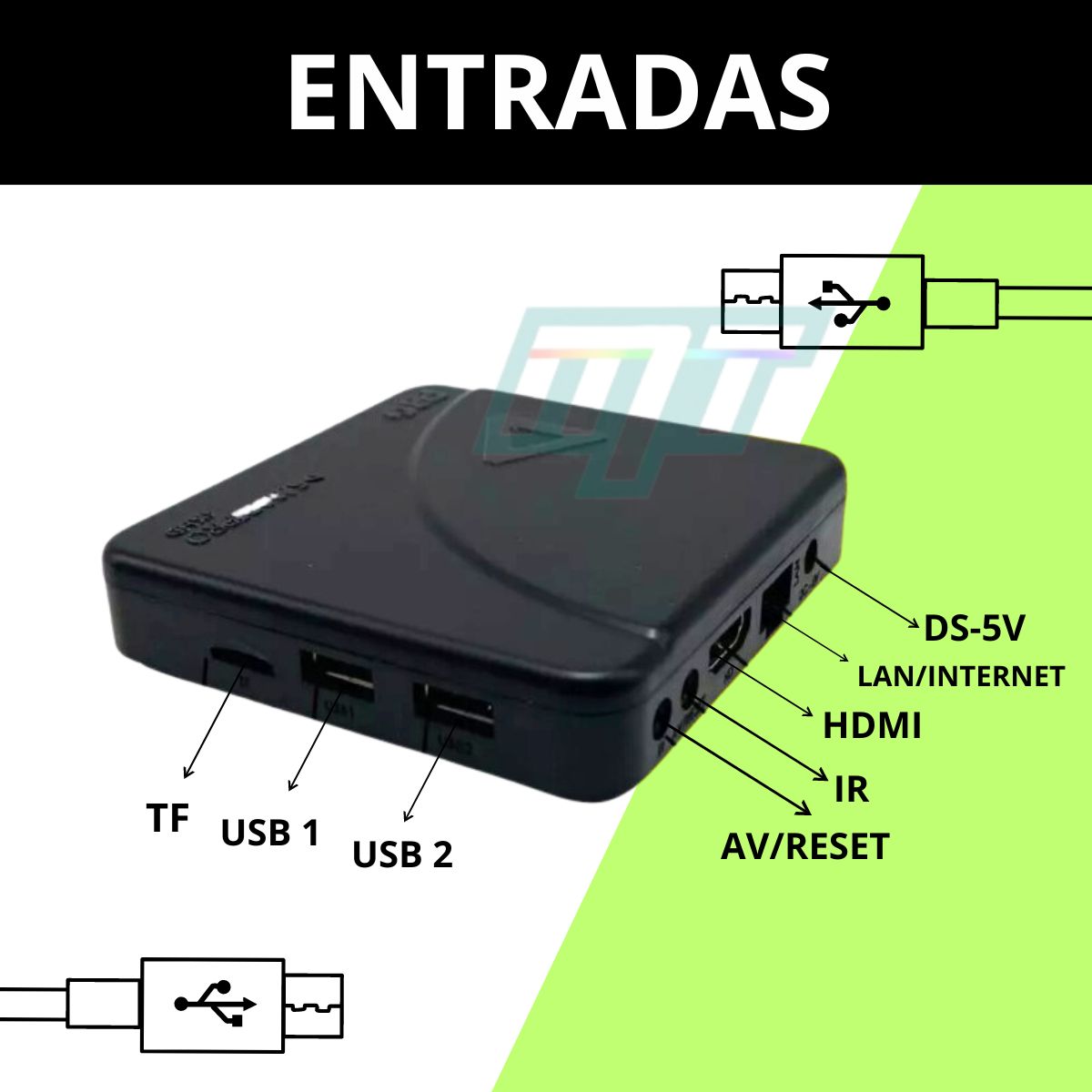 Tv Box Aparelho Android Converta Sua Tv Em Smart 4k HD 16GB