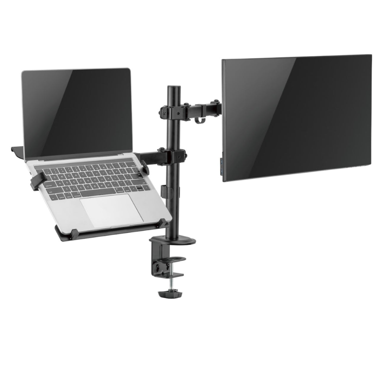 Suporte Articulado De Mesa Para Notebook e Monitor 17 a 32"