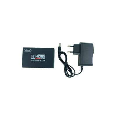 Splitter Distribuidor Hdmi 1x4 3d Divisor Full Hd 1.4 1080p