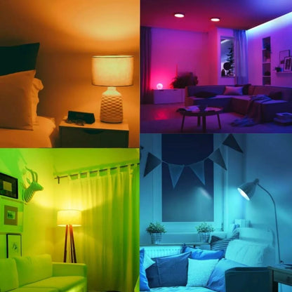 Lâmpada Inteligente RGB Led 9W Smartlife Wi-fi Google Alexa