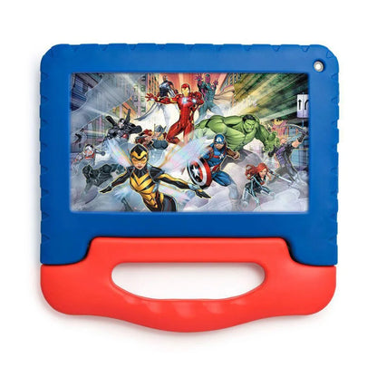 Tablet Infantil Avengers Vingadores 4+64GB LCD 7" Android 13