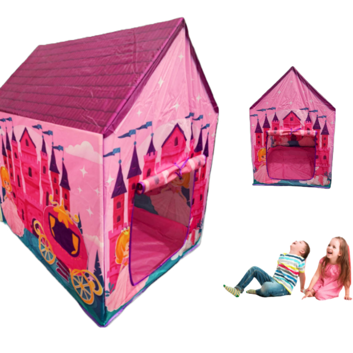 Barraca Infantil Tenda Cabana Princesa Love Castelo Menina