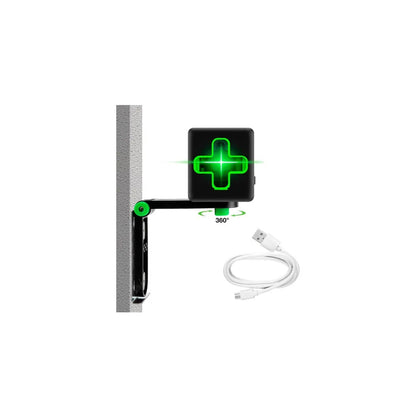 Mini Nível Laser com 2 linhas verde profissional 20m com tripé