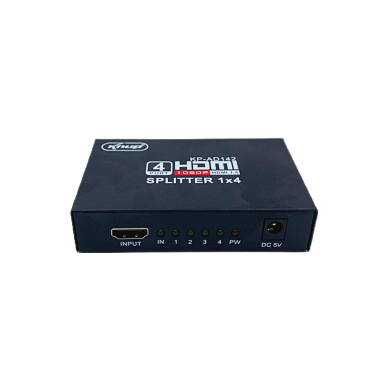 Splitter Distribuidor Hdmi 1x4 3d Divisor Full Hd 1.4 1080p