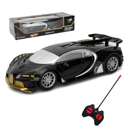 Carrinho Controle Remoto Multikids Falcon Preto BR1723