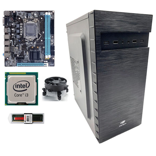 Pc Computador Core I3 2100 8GB RAM DDR3 240 SSD Win10 Pro