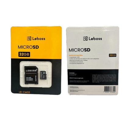 Cartão de Memória Micro SD, 32Gb Leboss Lb-Cm32