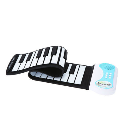 Teclado Piano Silicone Flexível Eletrônico Musical Digital