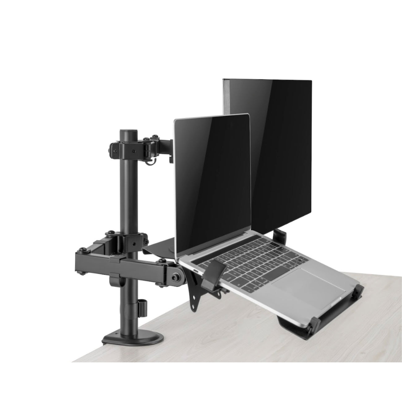 Suporte Articulado De Mesa Para Notebook e Monitor 17 a 32"