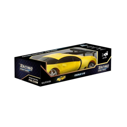 Carrinho Controle Remoto Falcon Multikids Amarelo BR1721