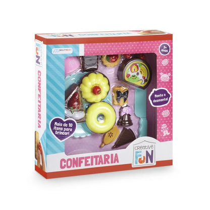 Confeitaria Brinquedo Infantil Creative Fun Multikids BR602